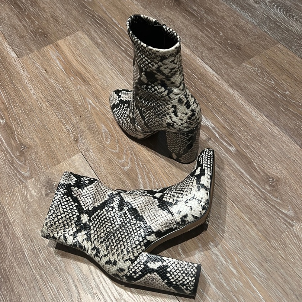 Aldo Snake Booties